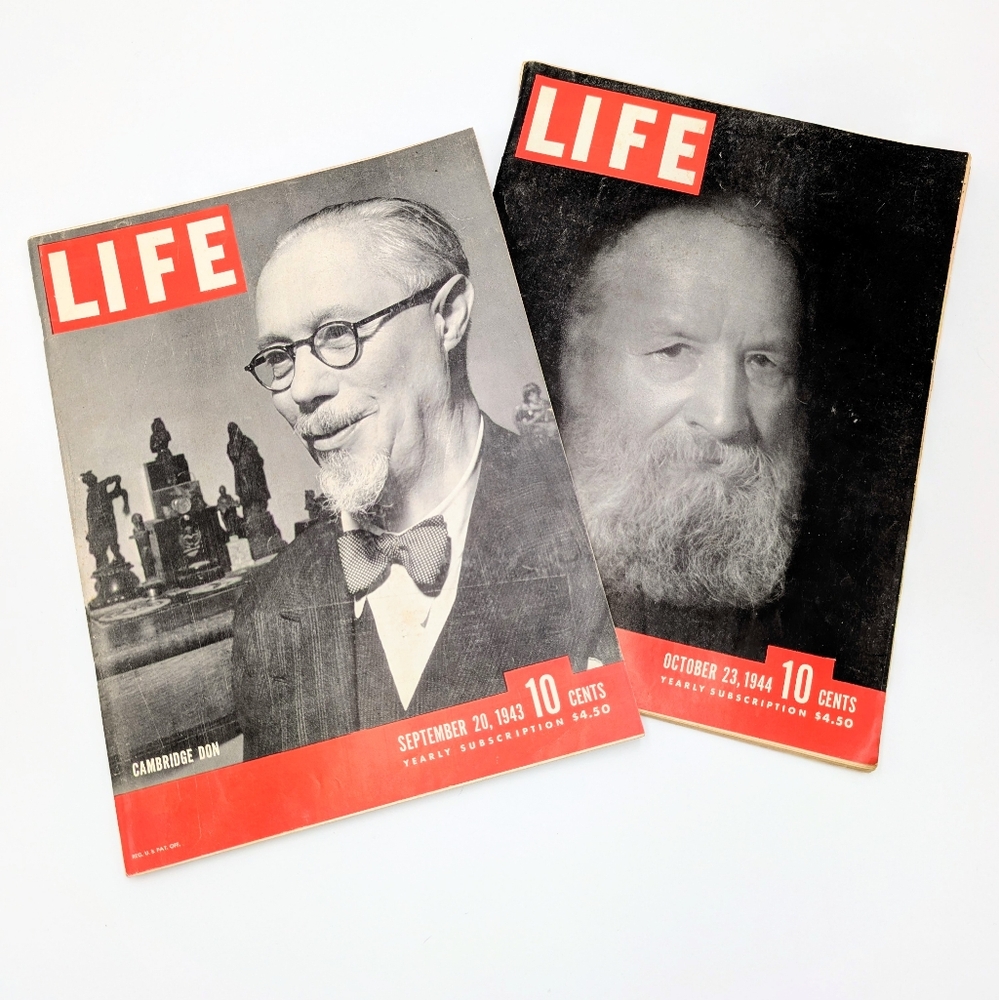 Set Of 2 1940s Issues Of LIFE Magazine